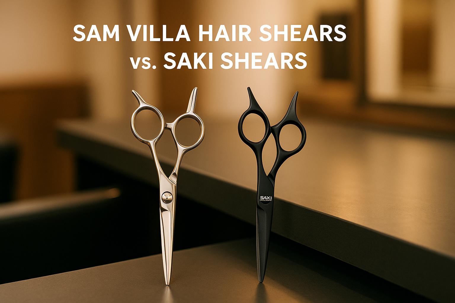 Sam Villa Hair Shears vs. Saki Shears