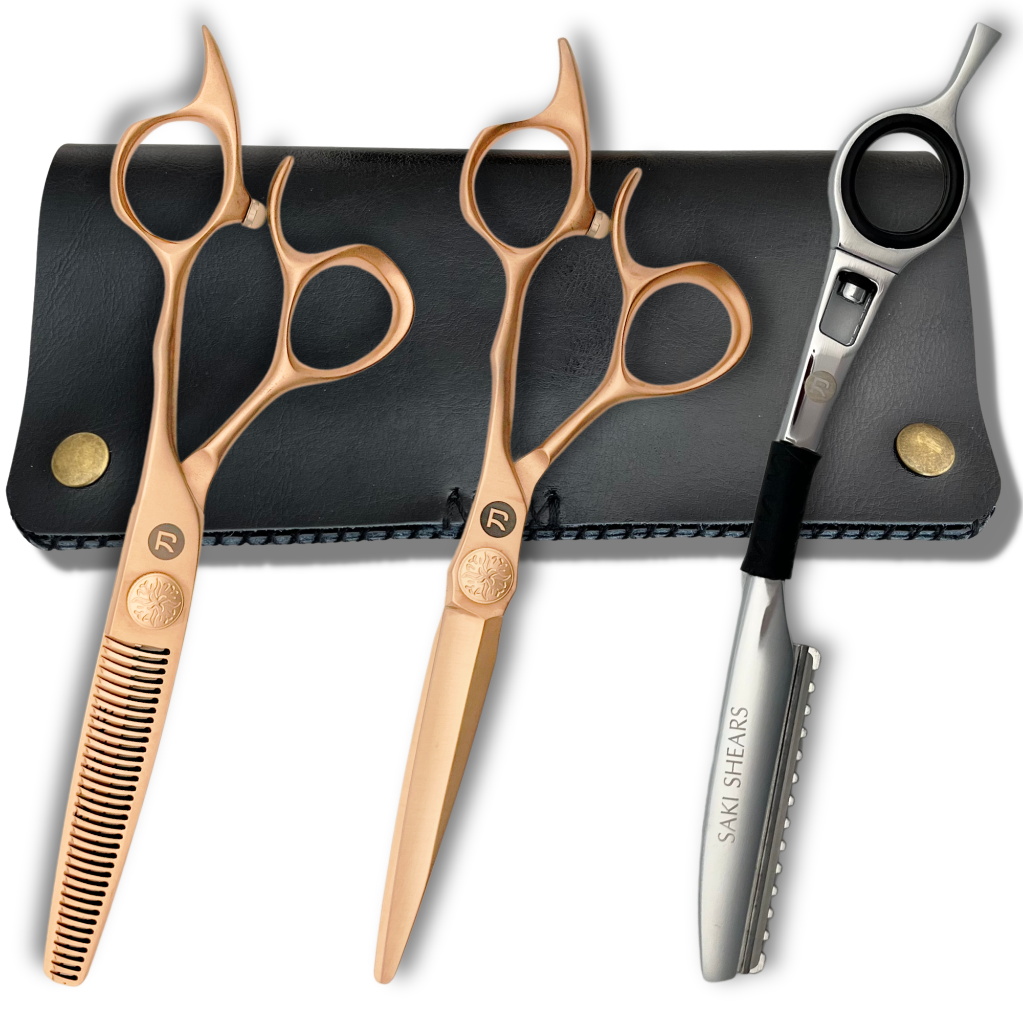 Saki Gold VG-10 Cobalt Steel Hair Shears Set