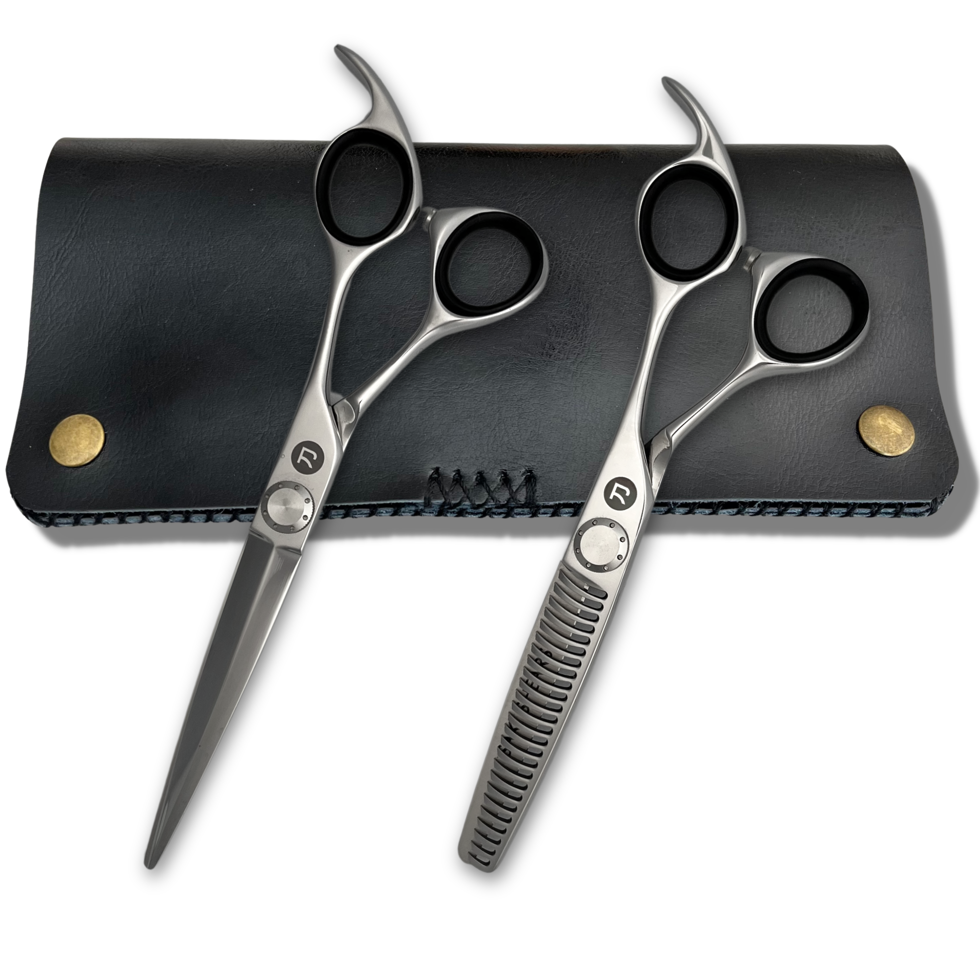 Saki Tanto 440C Hair Cutting Shears Set (Hair Cutting and Thinning Shears)
