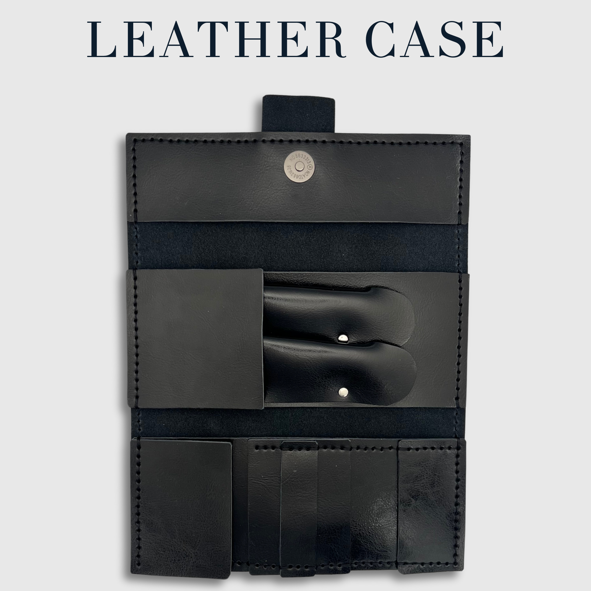 Black Made in Japan Hair Cutting Shears Intelio Steel Yoru