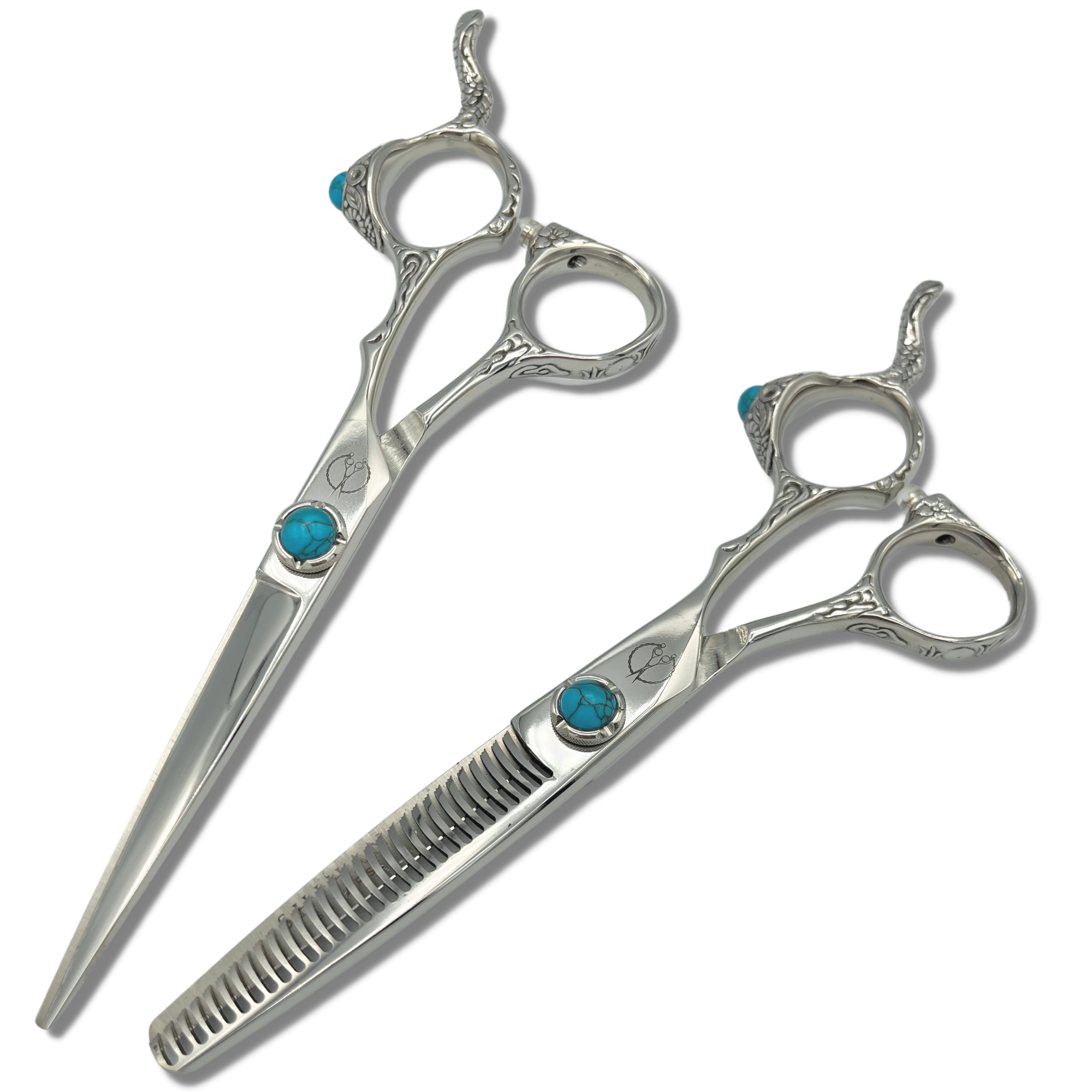 6.0 Inch Steel Hair Shears Set Zen - Open Box