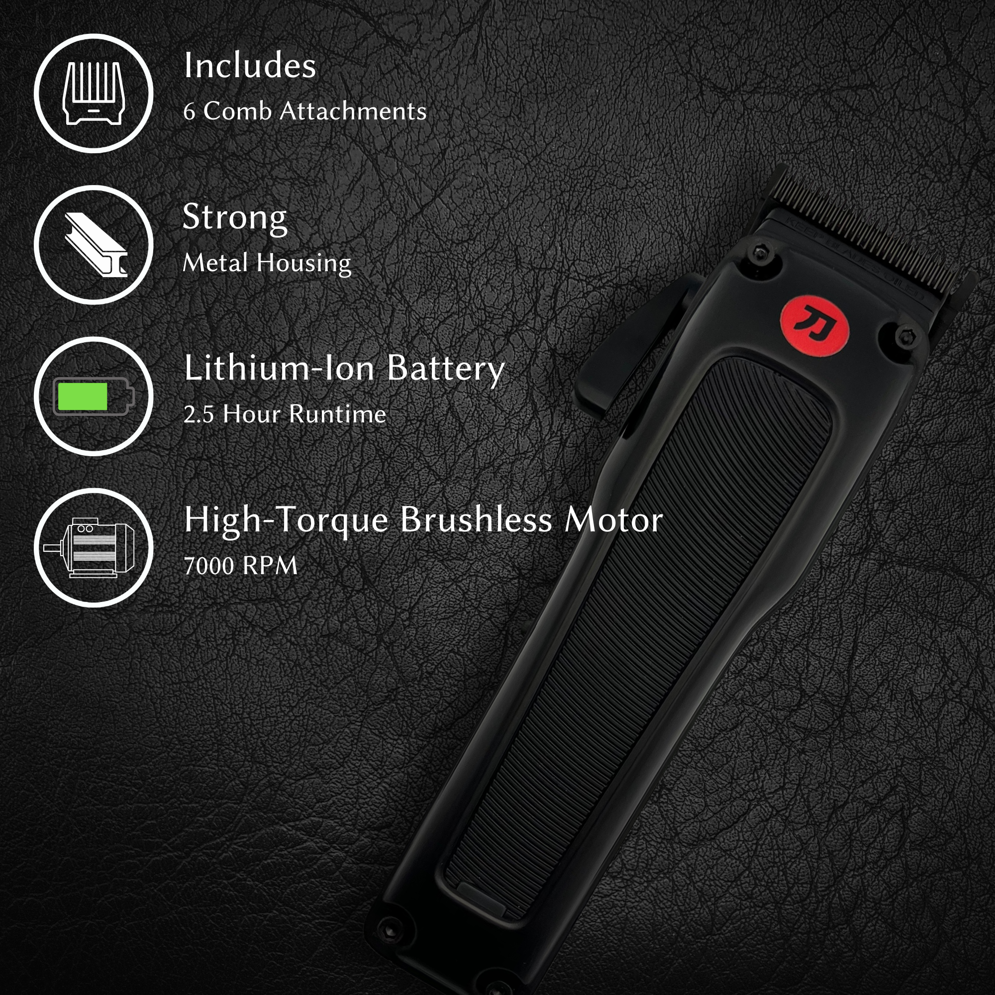 Professional Hair Clipper: Raiden Pro