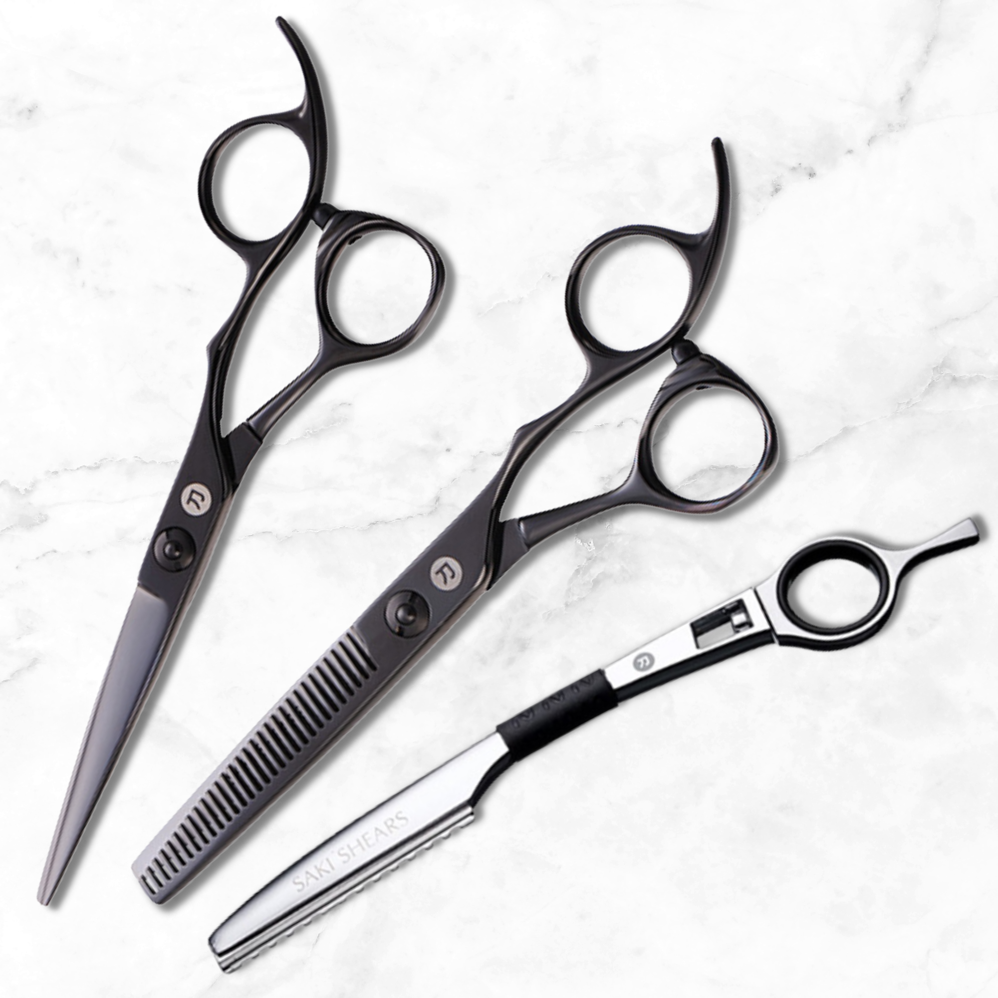 Katana Japanese Hair Cutting Shears Set (Hair Cutting and Thinning Shears) - Open Box