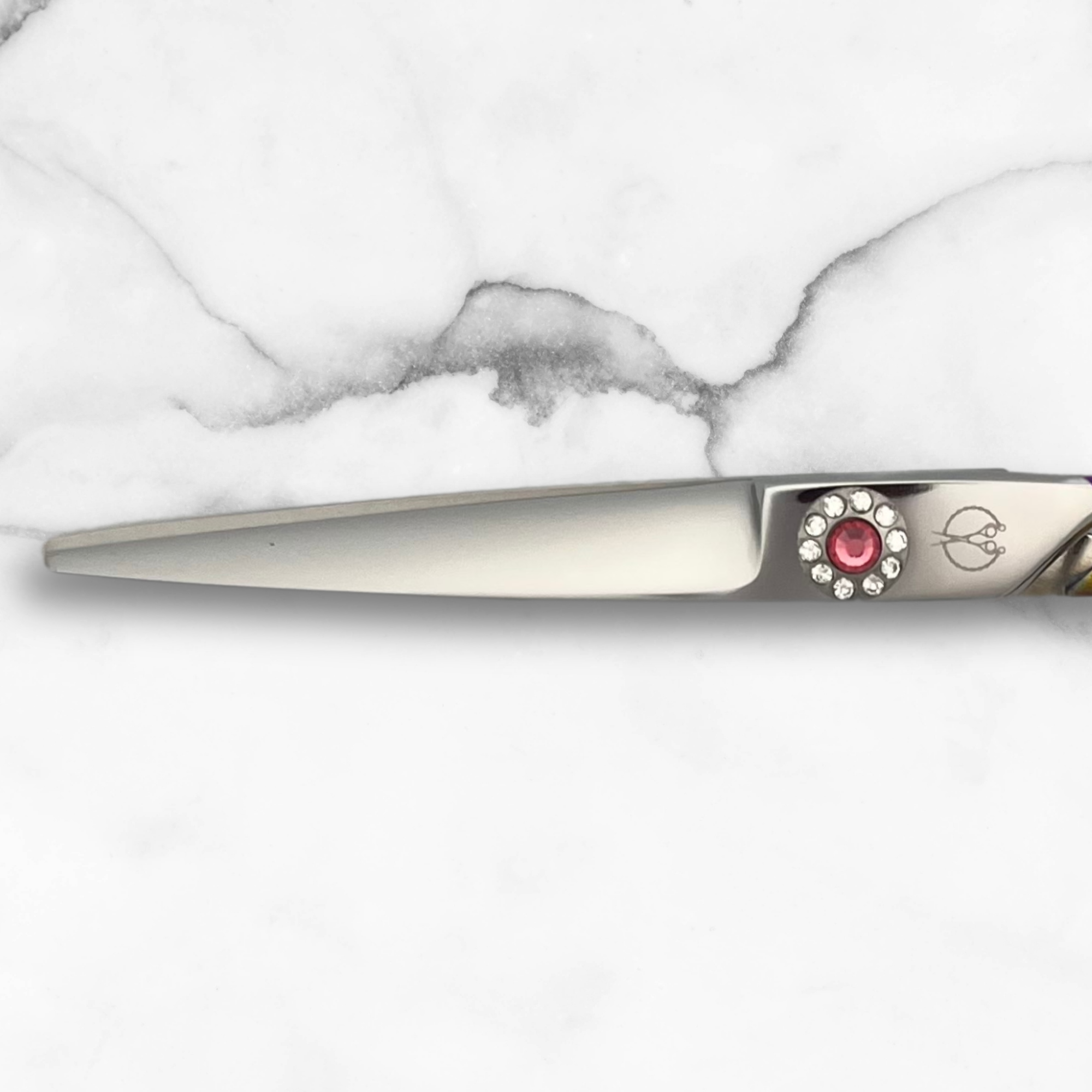 6" Swivel Haircutting Scissors in Pink/Purple - Open Box