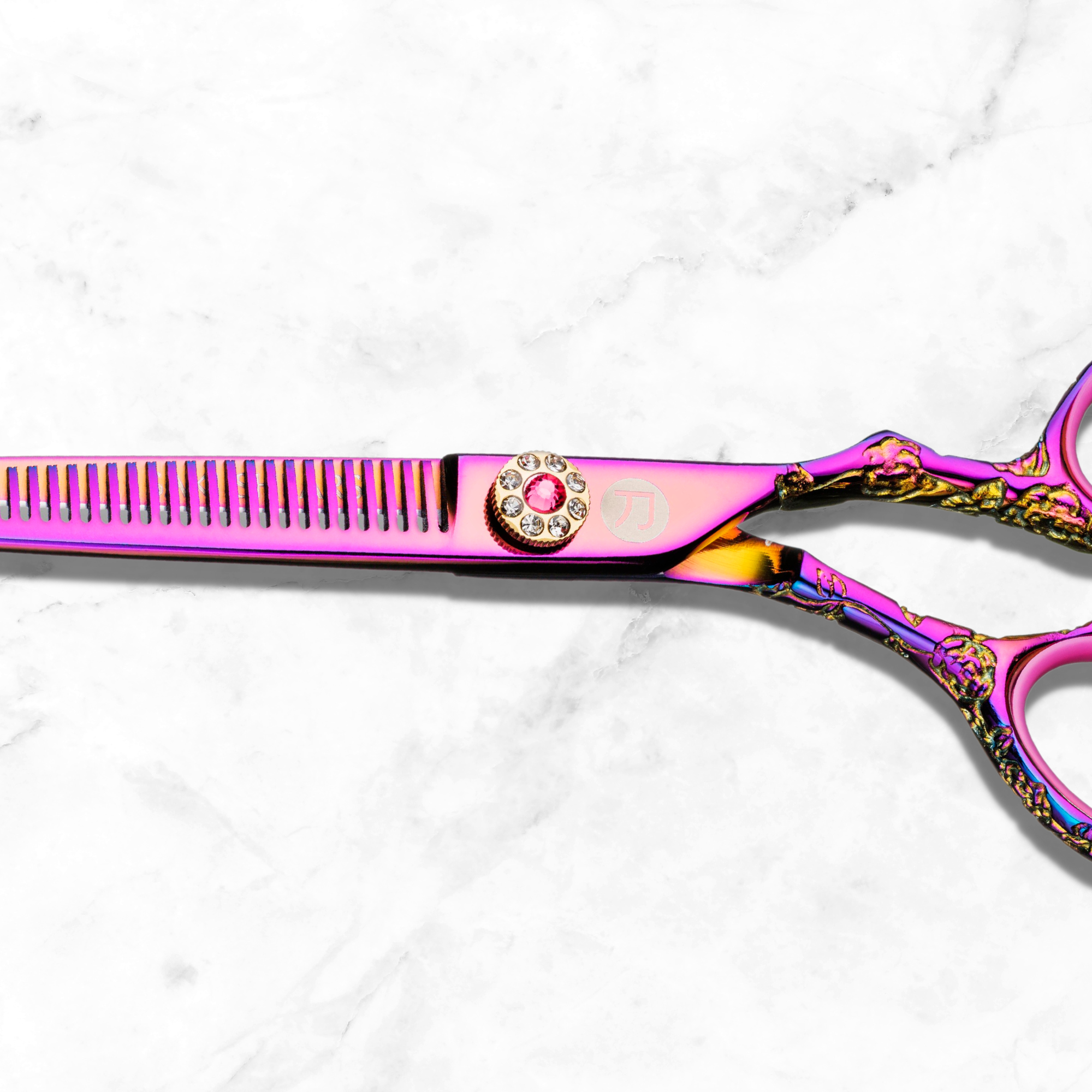 Kohana Pink Hair Thinning Shears/Scissors - Open Box