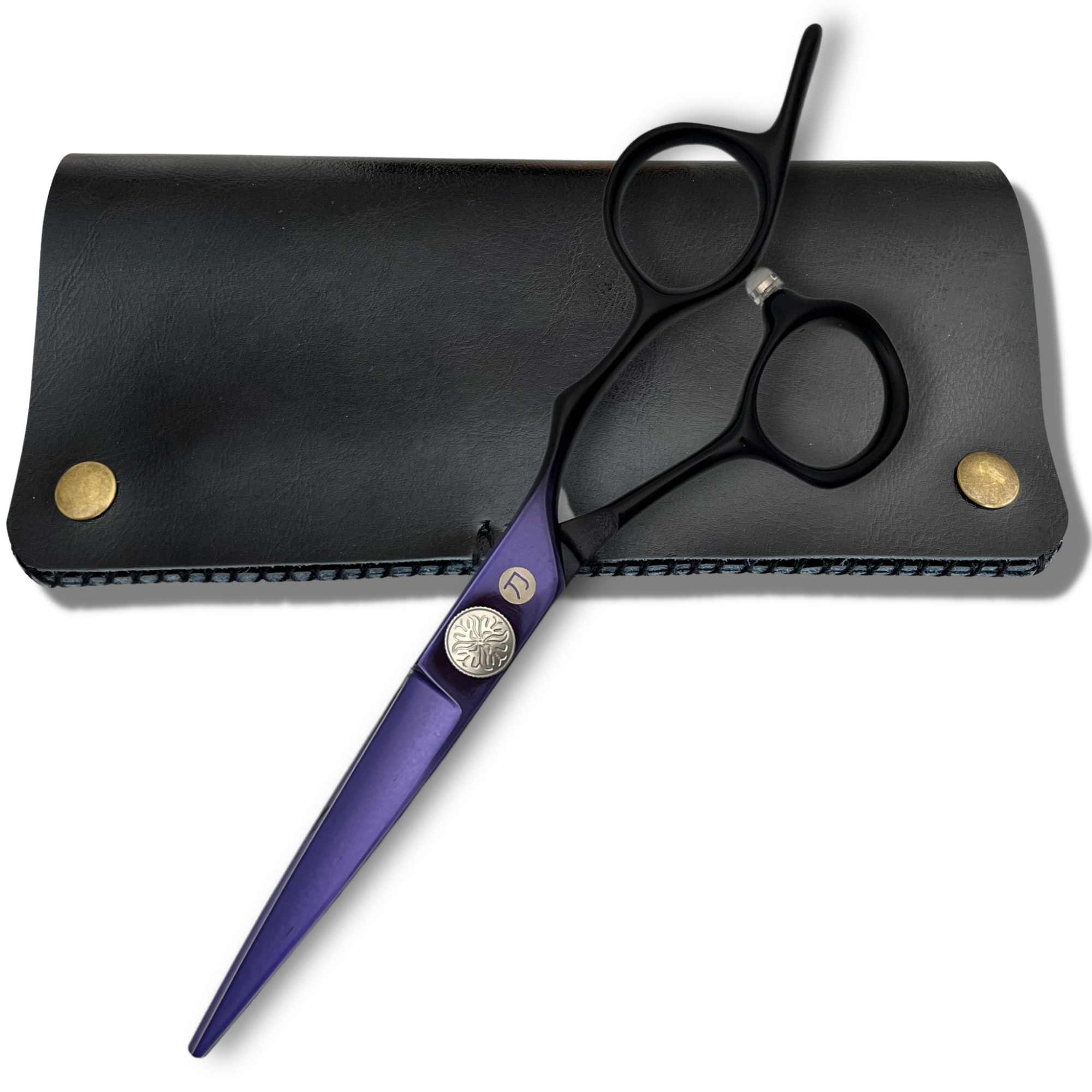 Purple Saki Nebula 6" Hair Cutting Shears/Scissors