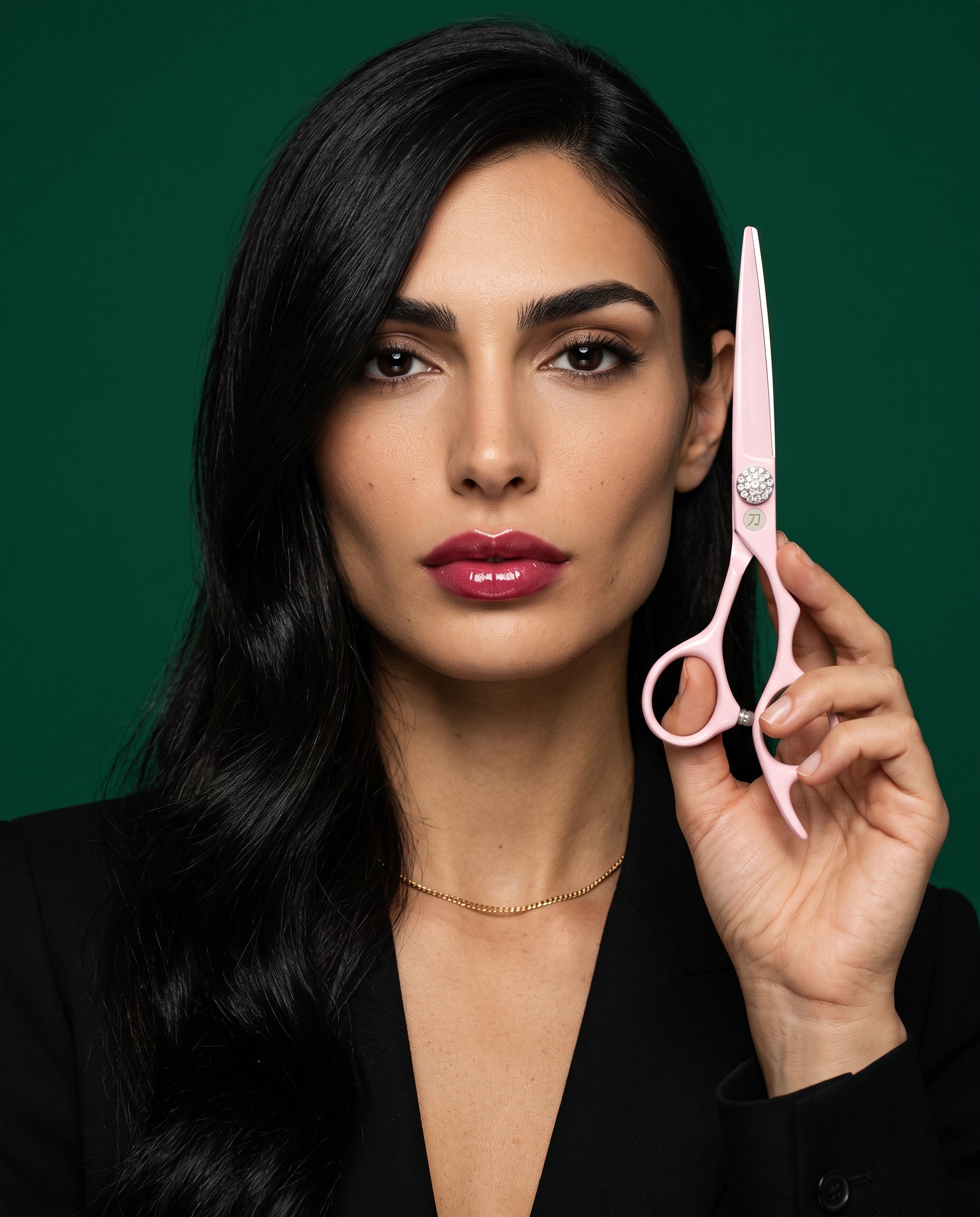 Precision Pink Titanium 5.5” Hair Shears