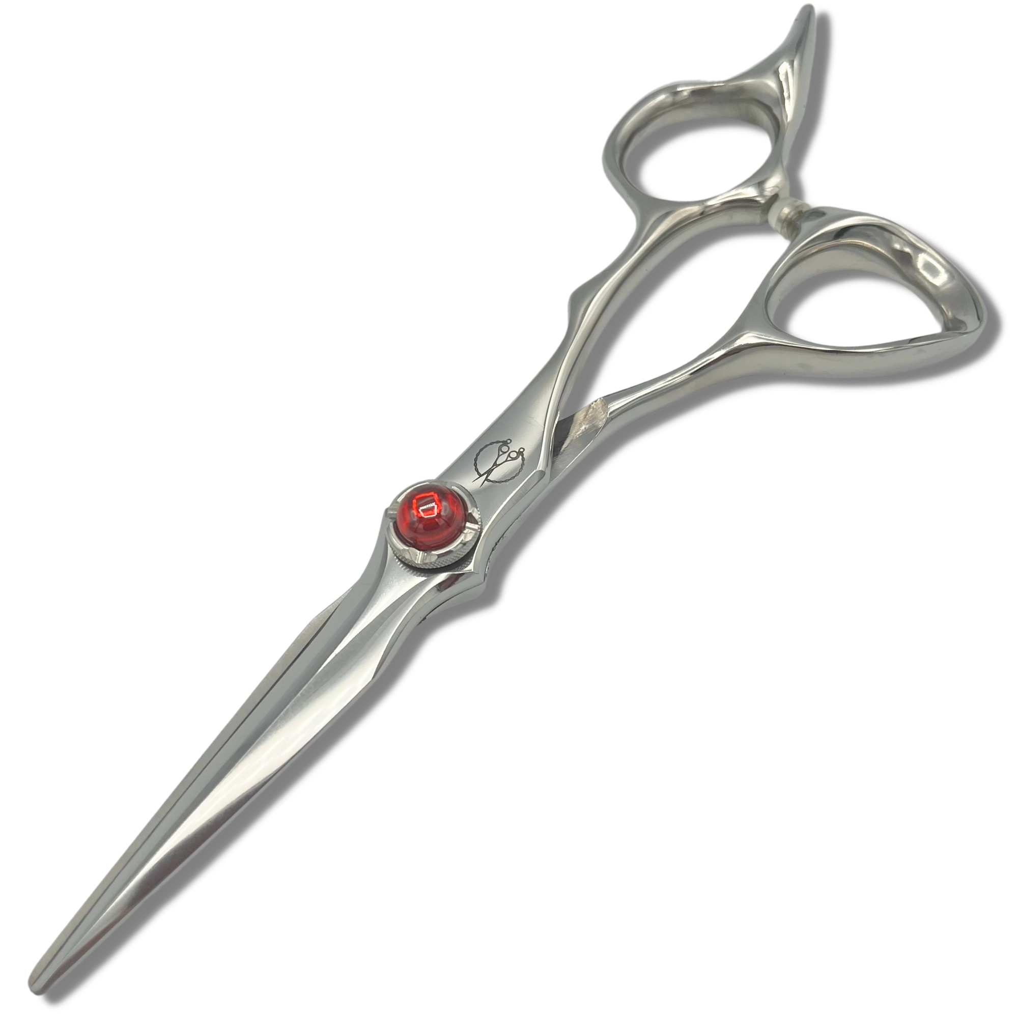 5.5 Inch Steel Hair Cutting Shears Red Moon