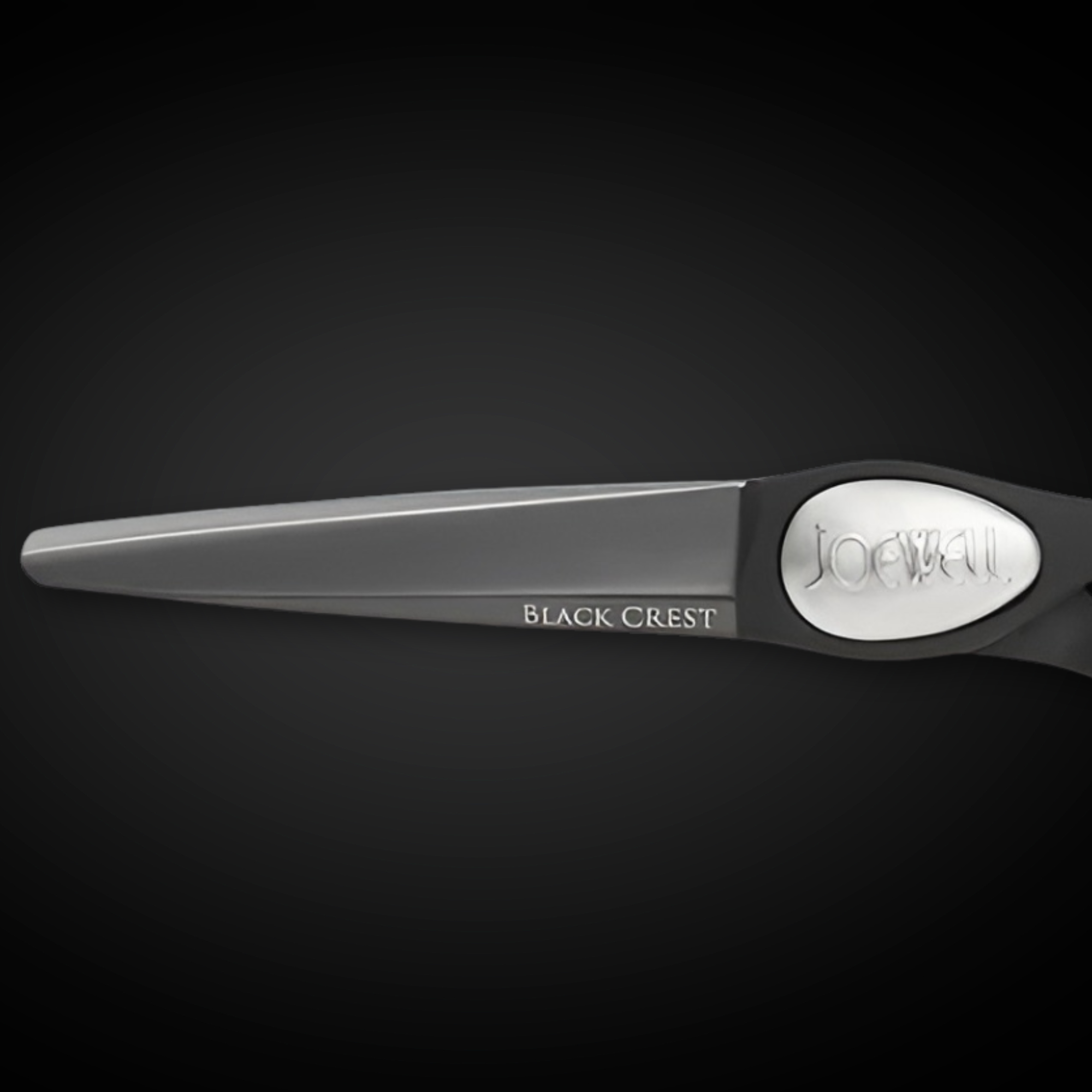 5" Joewell Black Crest Hair Cutting Scissors