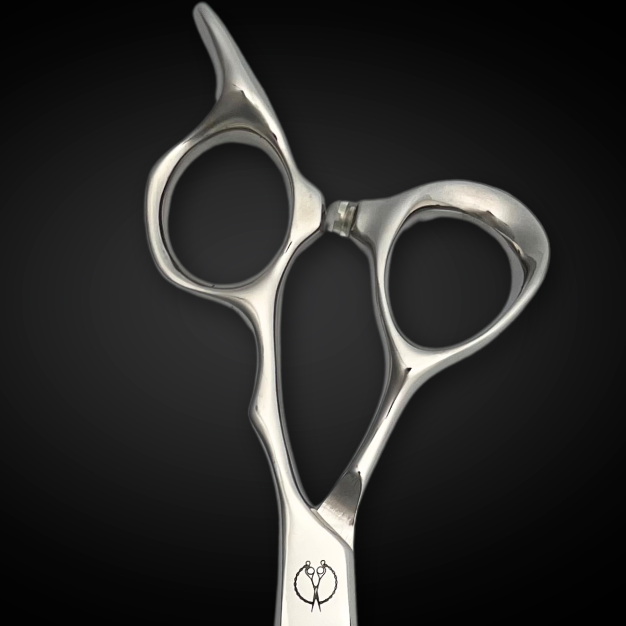5.5 Inch Steel Hair Thinning Shears Red Moon