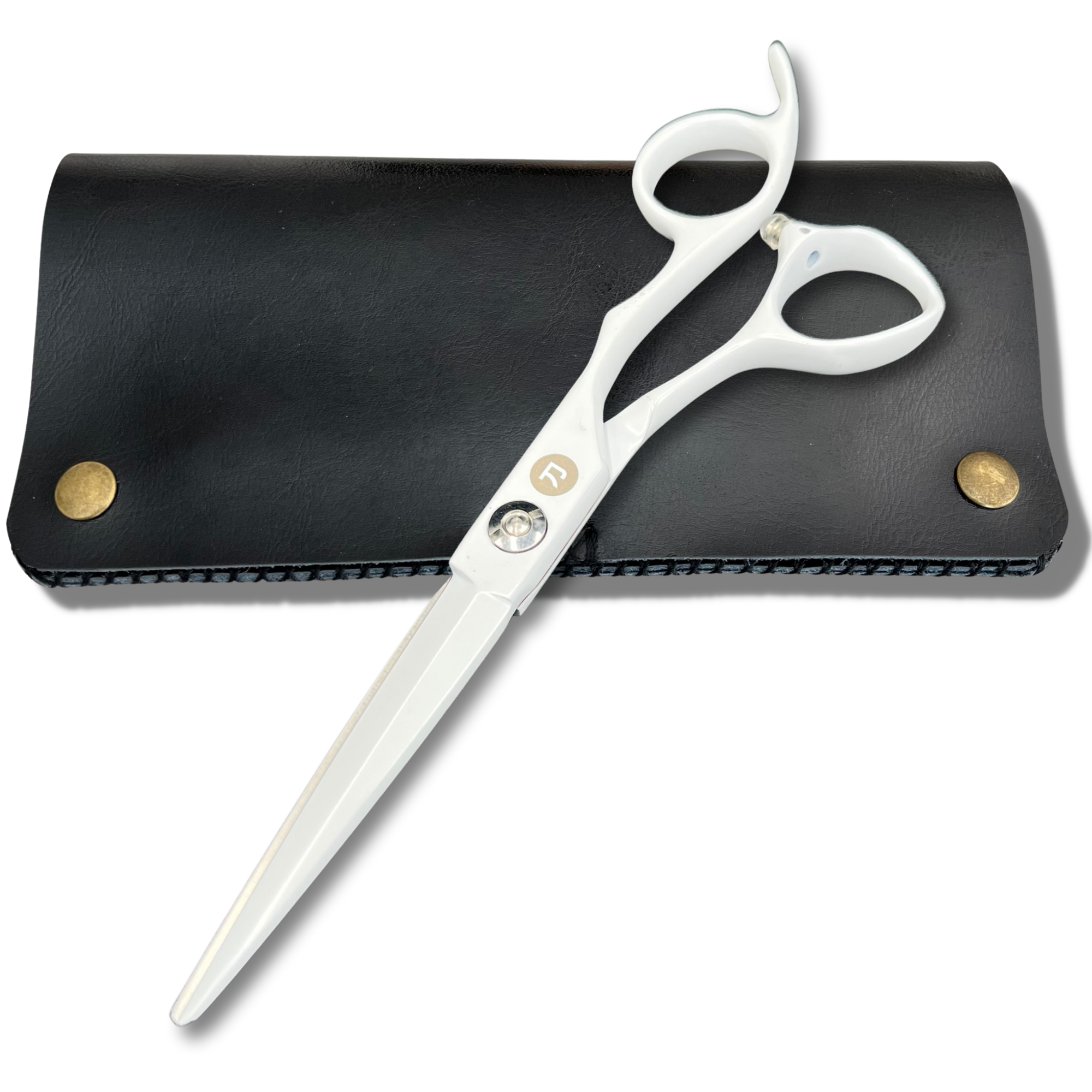 White Hair Cutting Shears