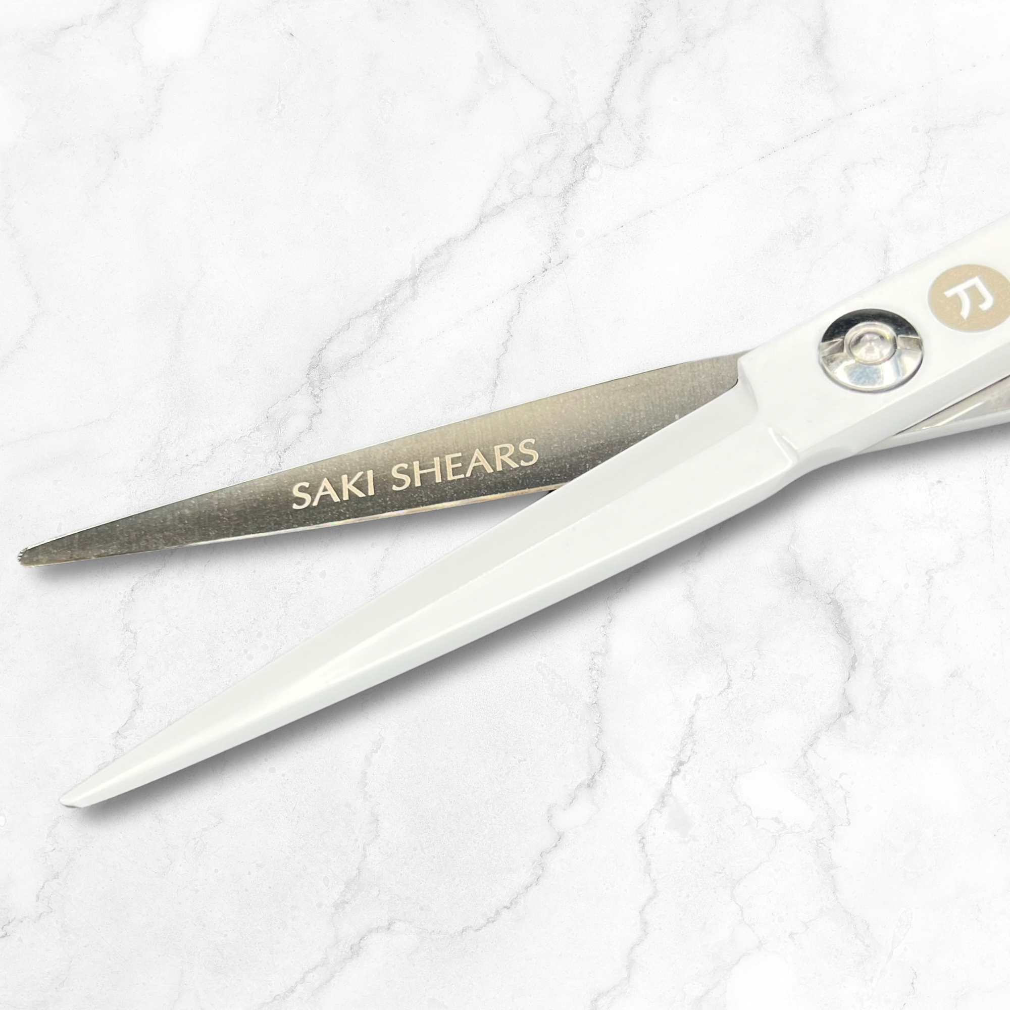 White Hair Cutting Shears