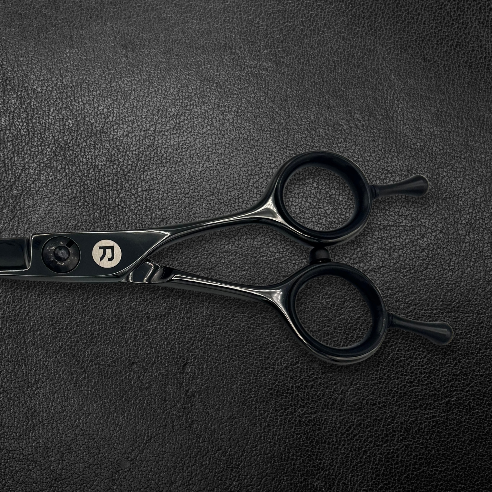 Zero Offset 5.5" Black Hair Cutting Scissors